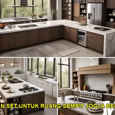 7 Tips Desain Kitchen Set untuk Ruang Sempit di Alun-Alun Kidul
